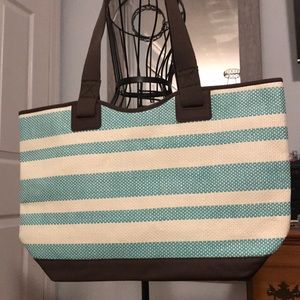 Thirty-One Euro Straw Tote